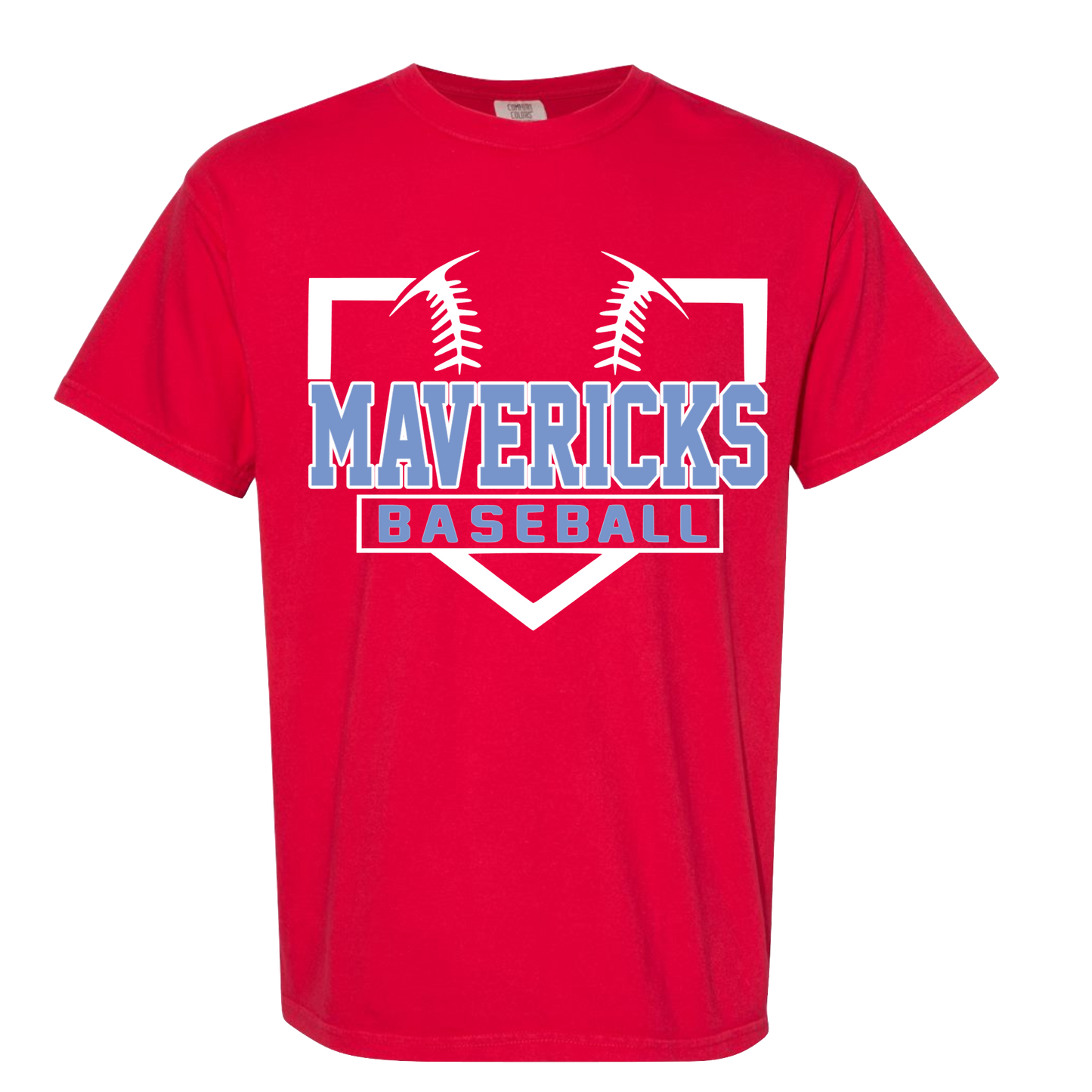MAVERICKS BASEBALL PLATE