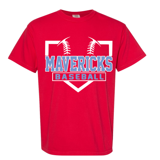 MAVERICKS BASEBALL PLATE