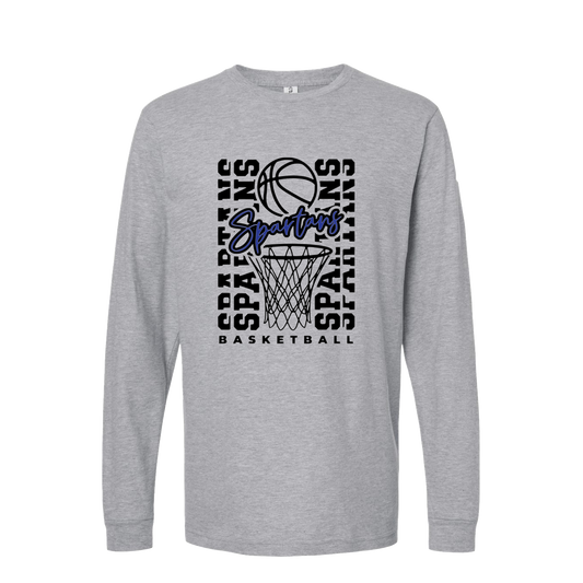 SPARTANS - BASKETBALL STACKED