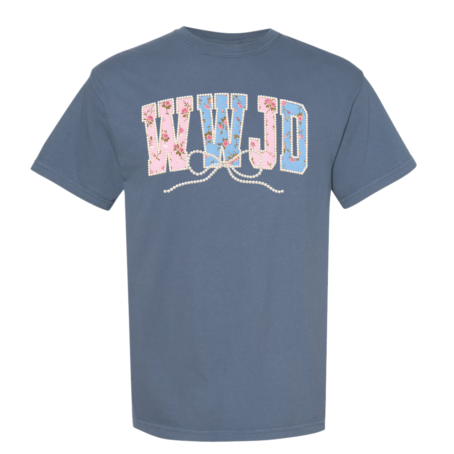COMFORT COLORS - WWJD FAUX PEARLS
