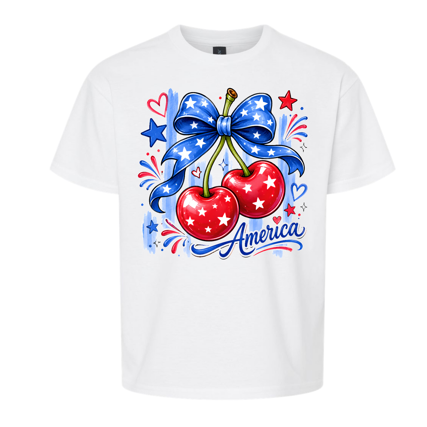 AMERICA BOW WITH CHERRIES