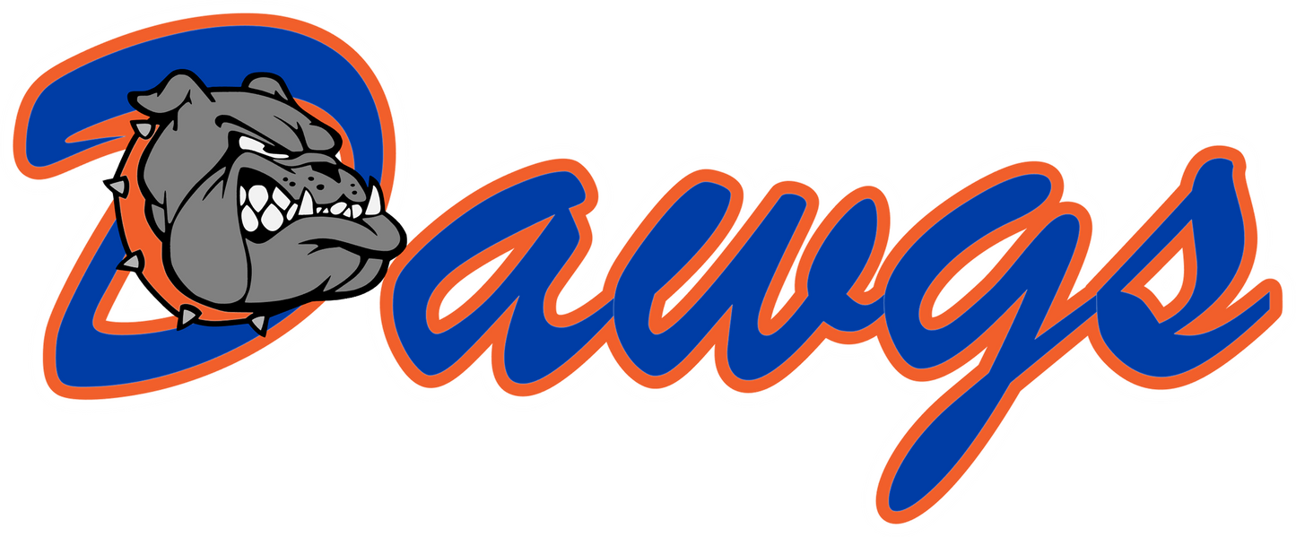 DAWGS BASEBALL DECAL