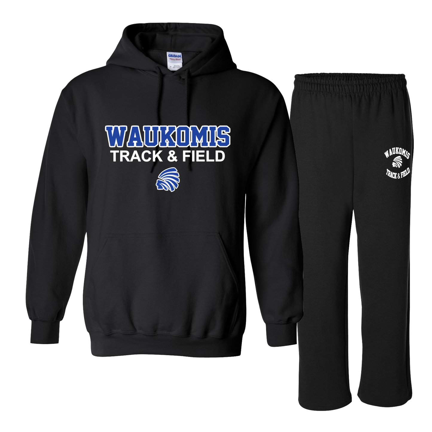 WAUKOMIS CHIEFS TRACK SWEATS