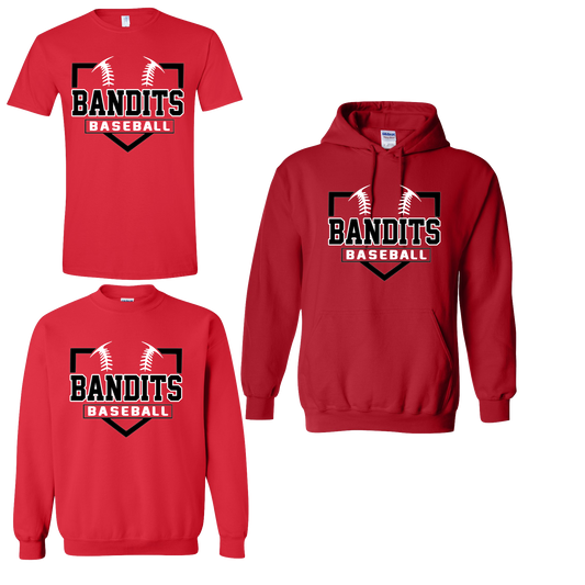 BANDITS BASEBALL -PLATE