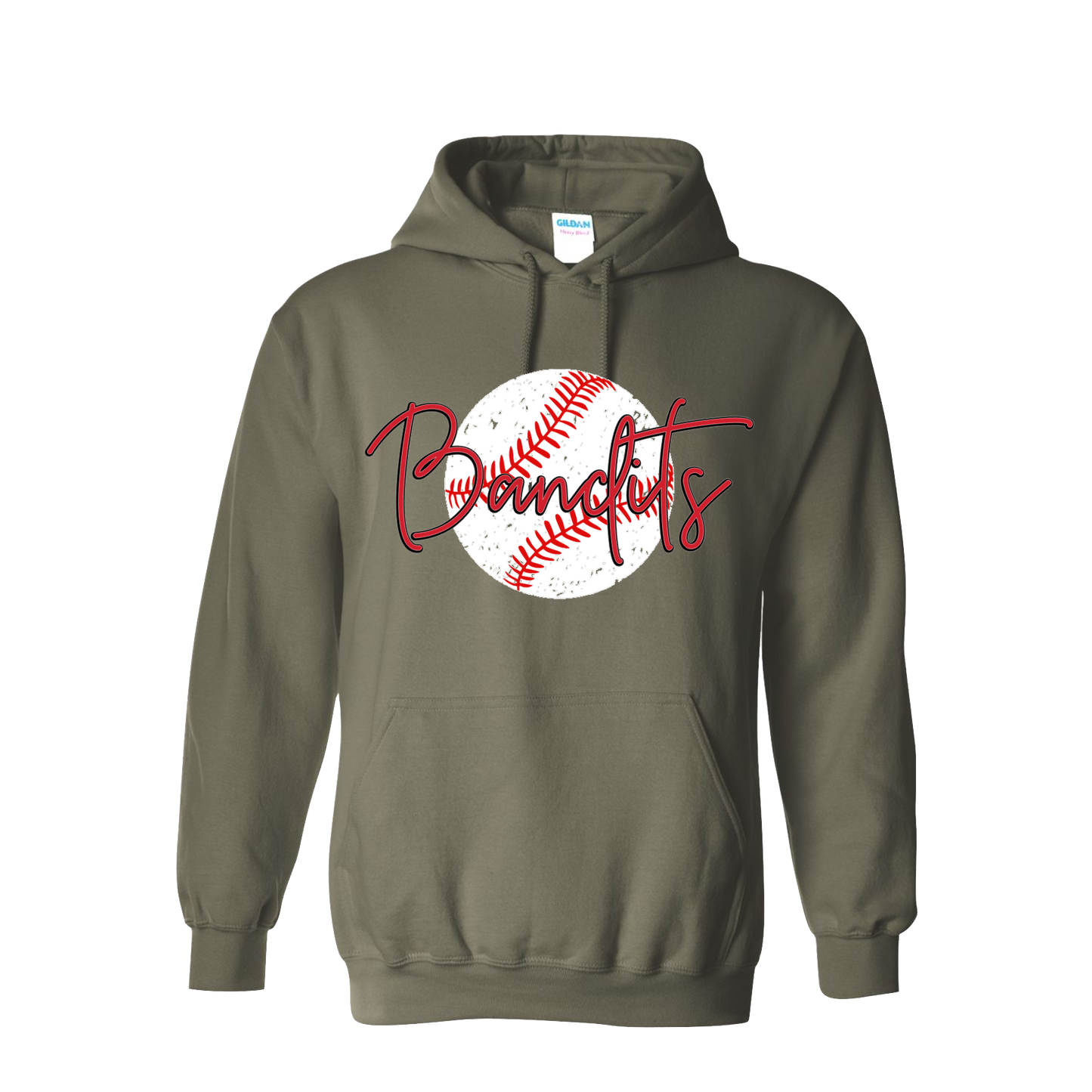 BANDITS BASEBALL DISTRESSED