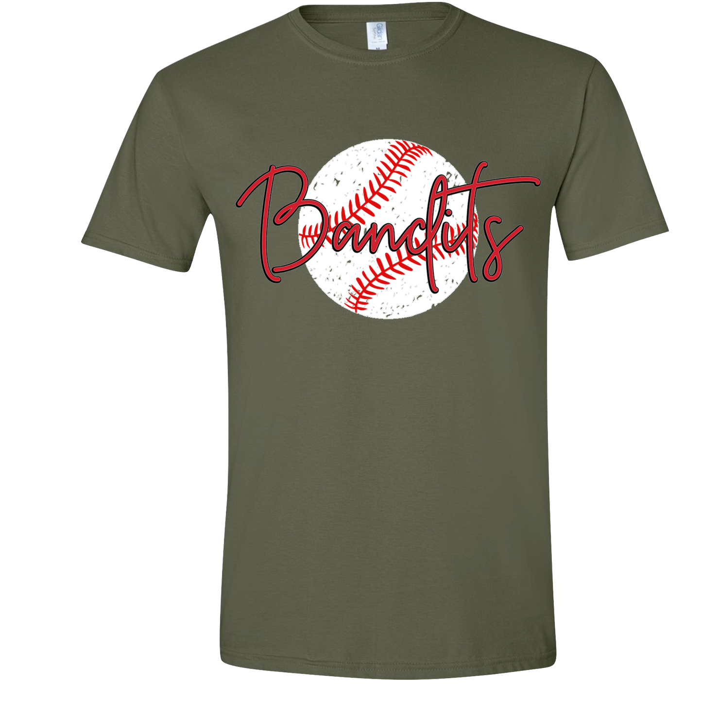 BANDITS BASEBALL DISTRESSED