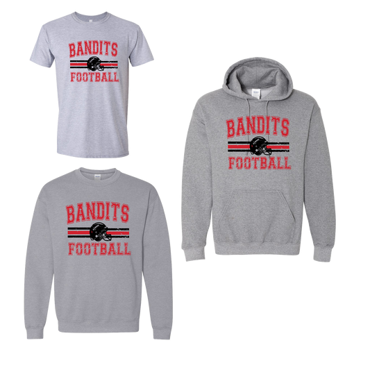 BANDITS FOOTBALL DISTRESSED
