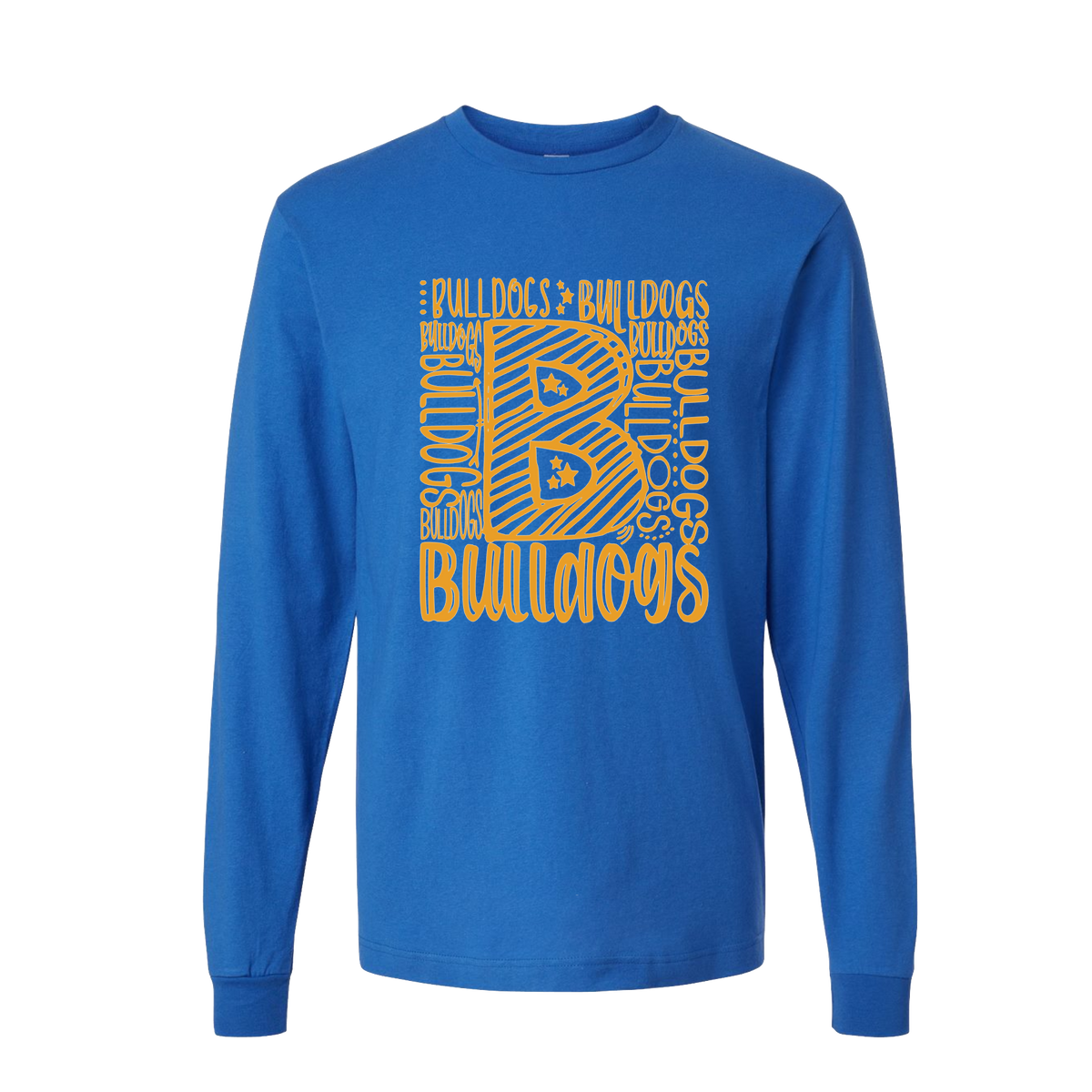 BULLDOGS TYPOGRAPHY