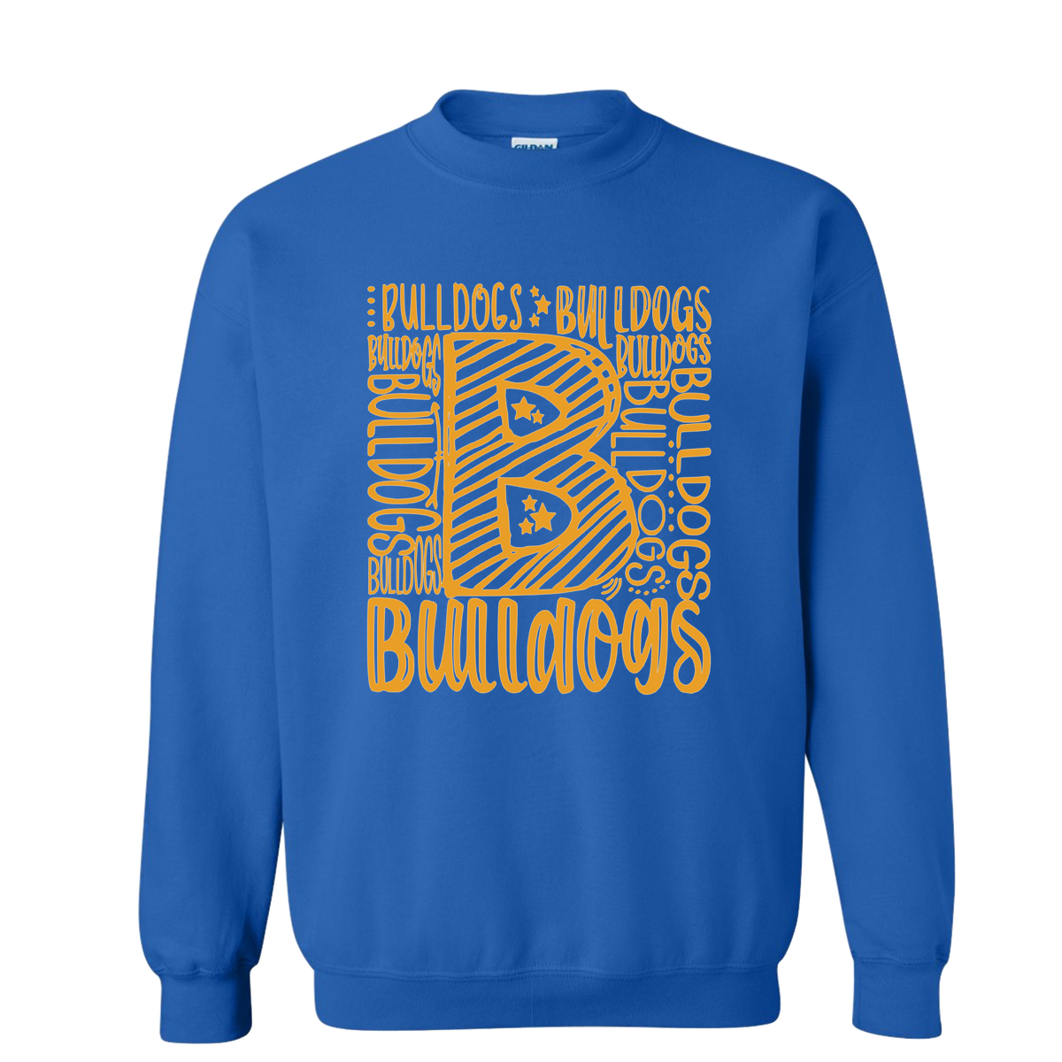 BULLDOGS TYPOGRAPHY