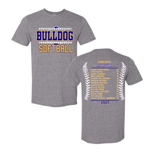 BULLDOG-SOFTBALL-SHORT SLEEVE