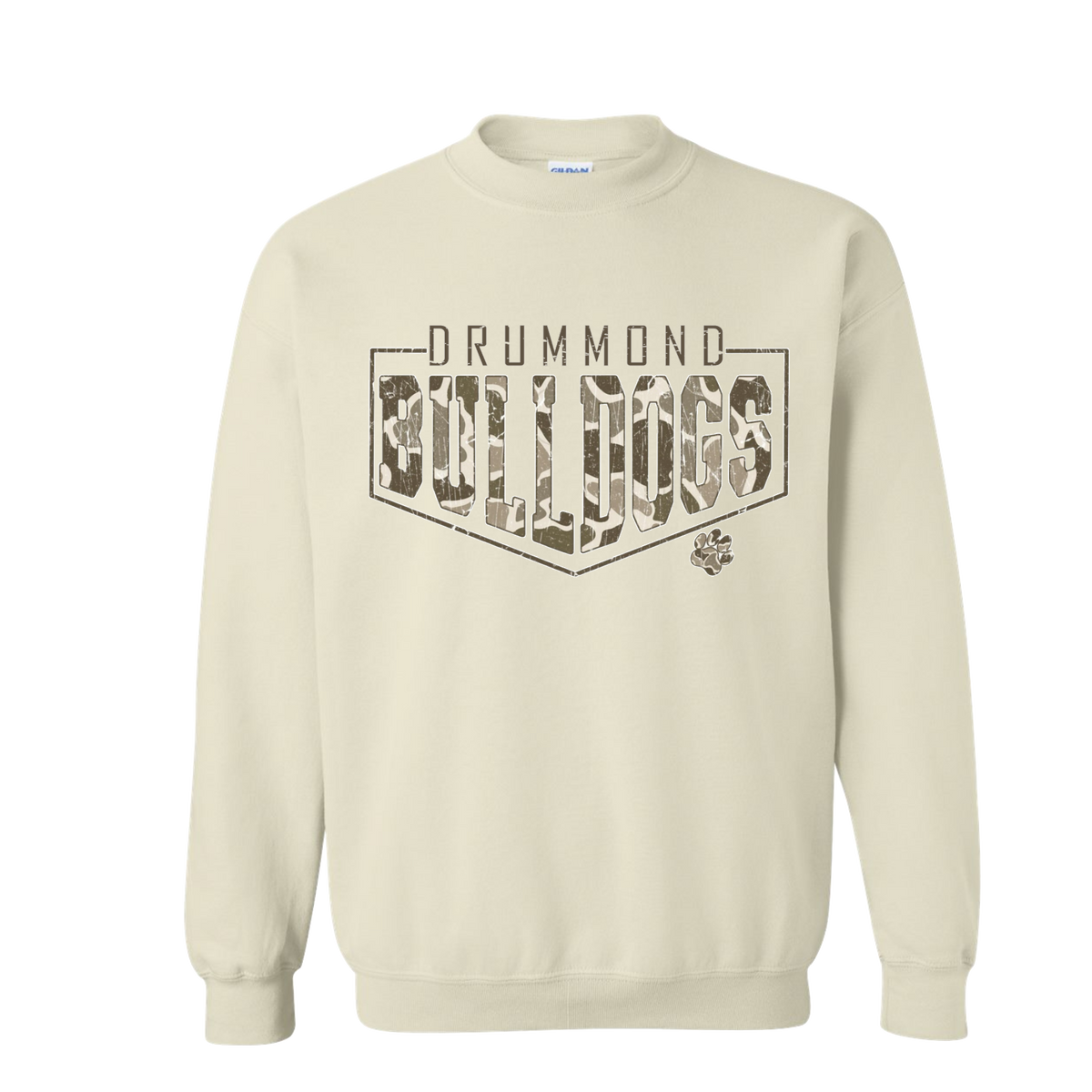 DRUMMOND BULLDOGS CAMO