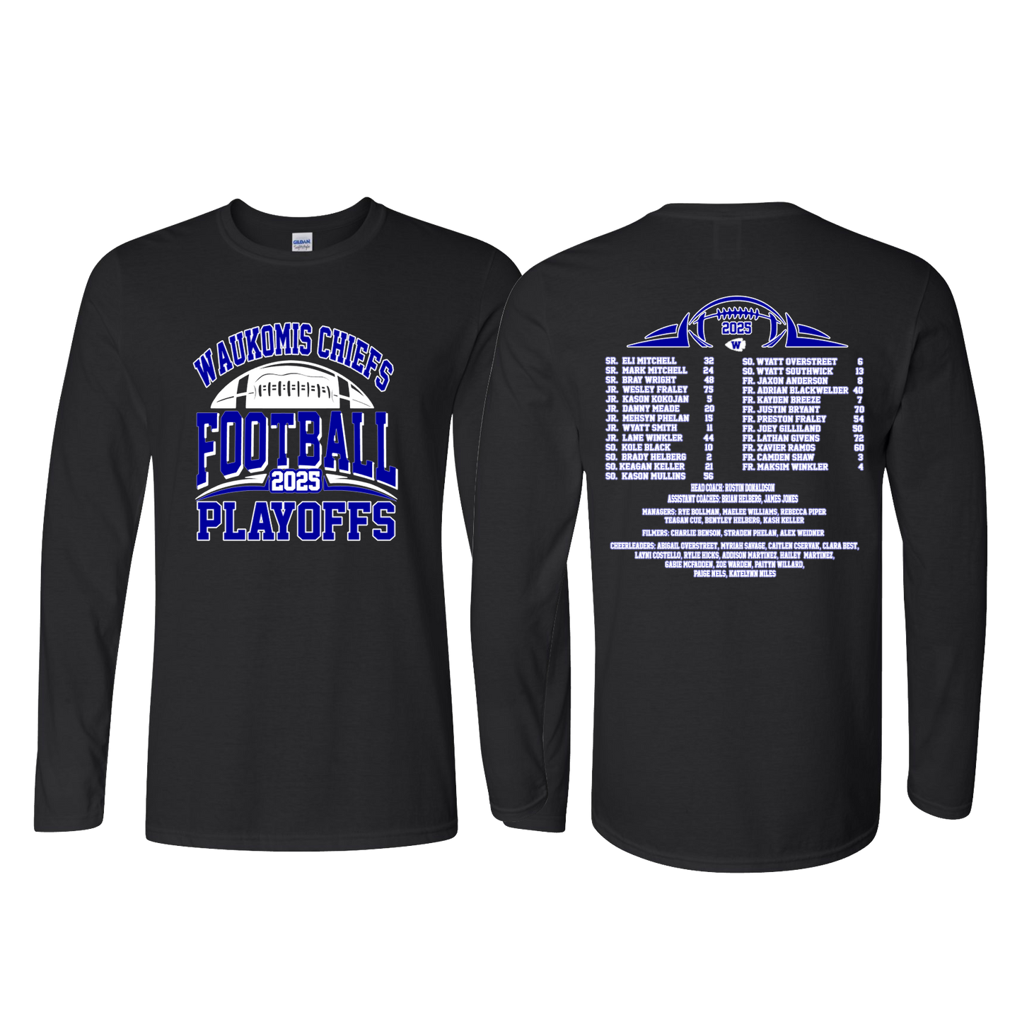 WAUKOMIS CHIEFS FOOTBALL PLAYOFFS