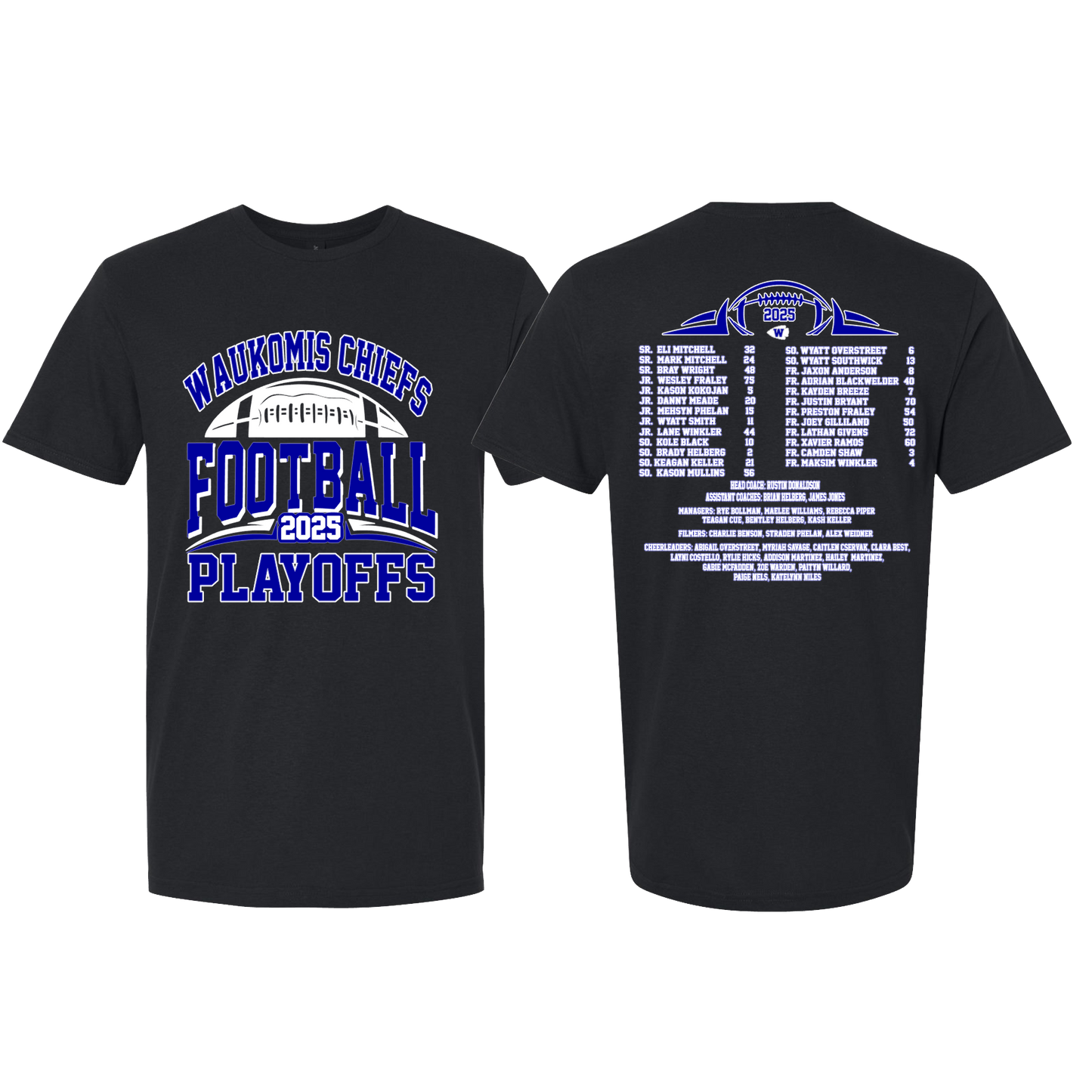 WAUKOMIS CHIEFS FOOTBALL PLAYOFFS