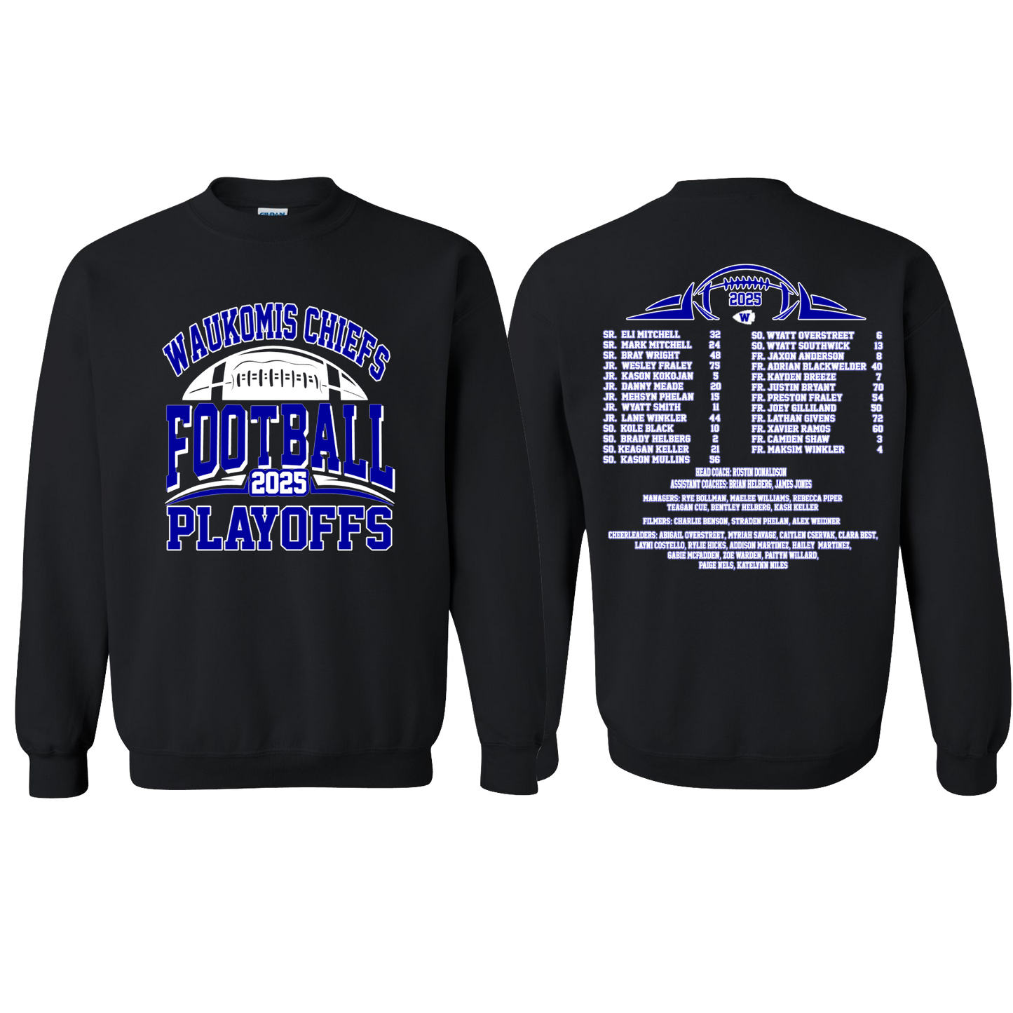 WAUKOMIS CHIEFS FOOTBALL PLAYOFFS