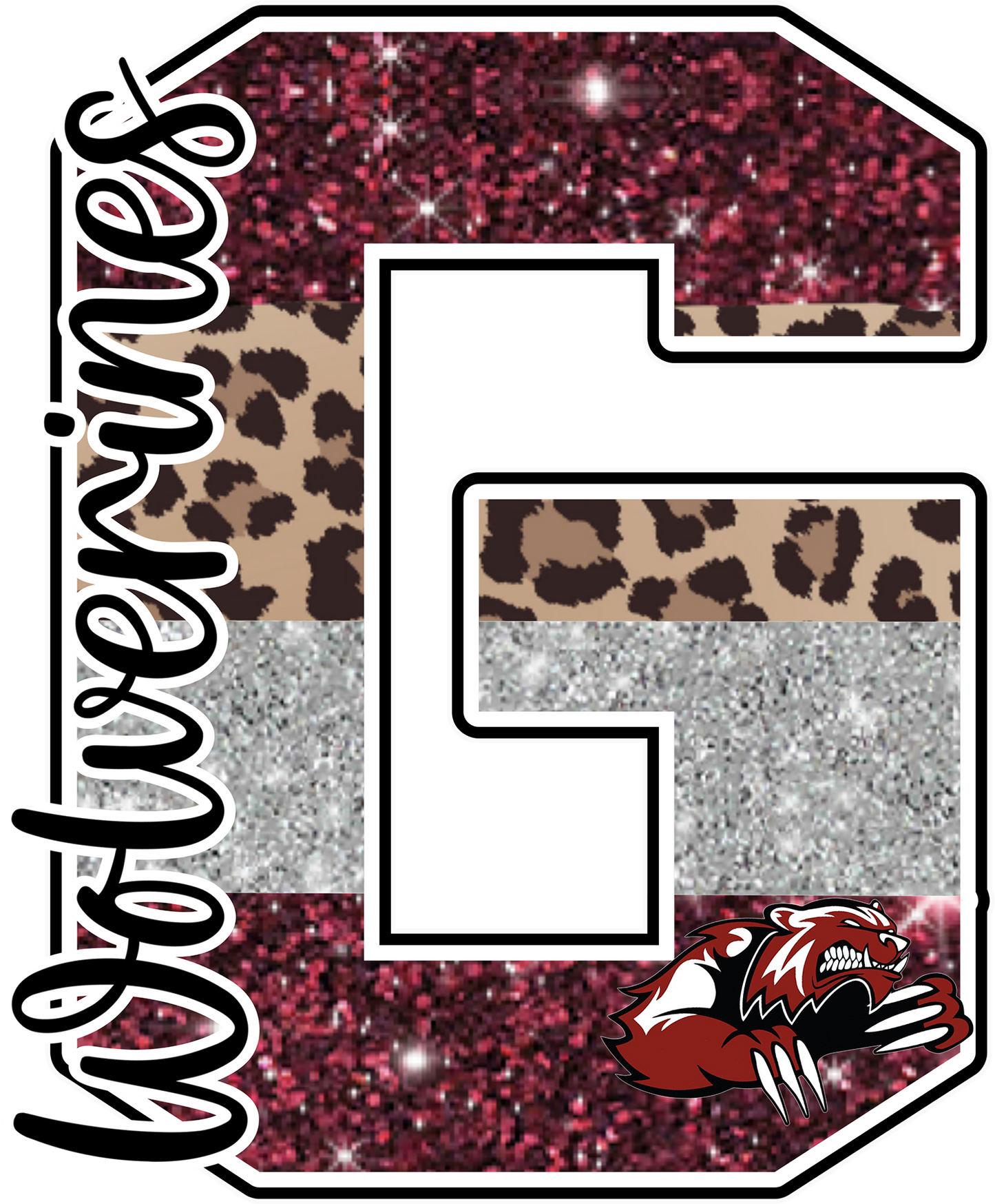 LEOPARD DECALS FOR SCHOOLS