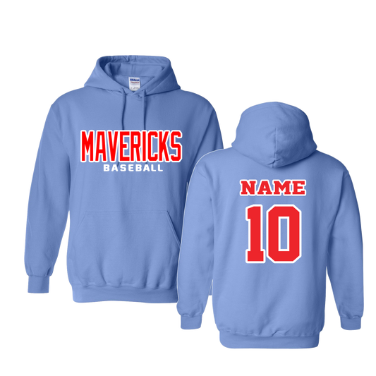 MAVERICKS BASEBALL-PLAYER HOODIE