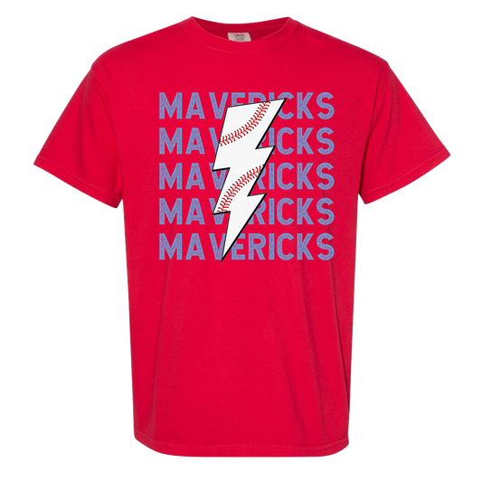 MAVERICKS BASEBALL LIGHTNING
