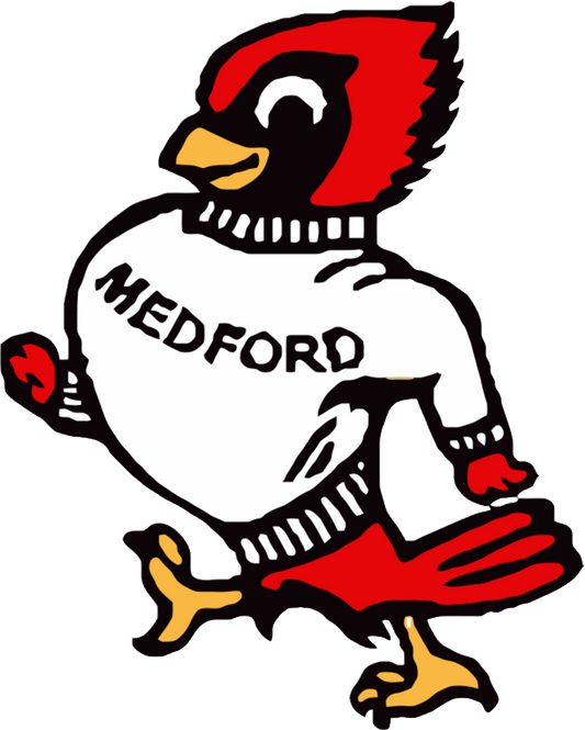 MEDFORD CARDINAL DECAL