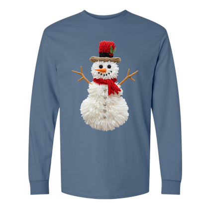 SNOWMAN FAUX YARN