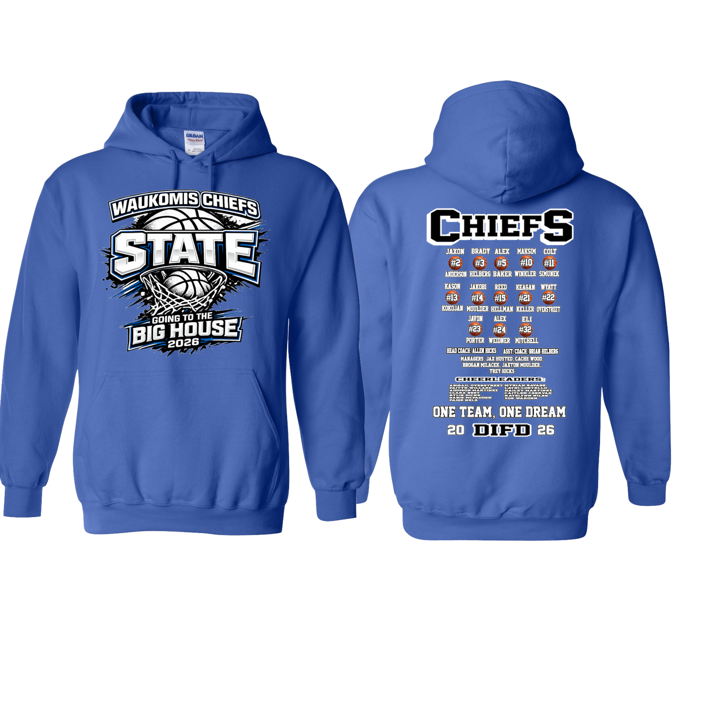 CHIEFS STATE BASKETBALL GEAR