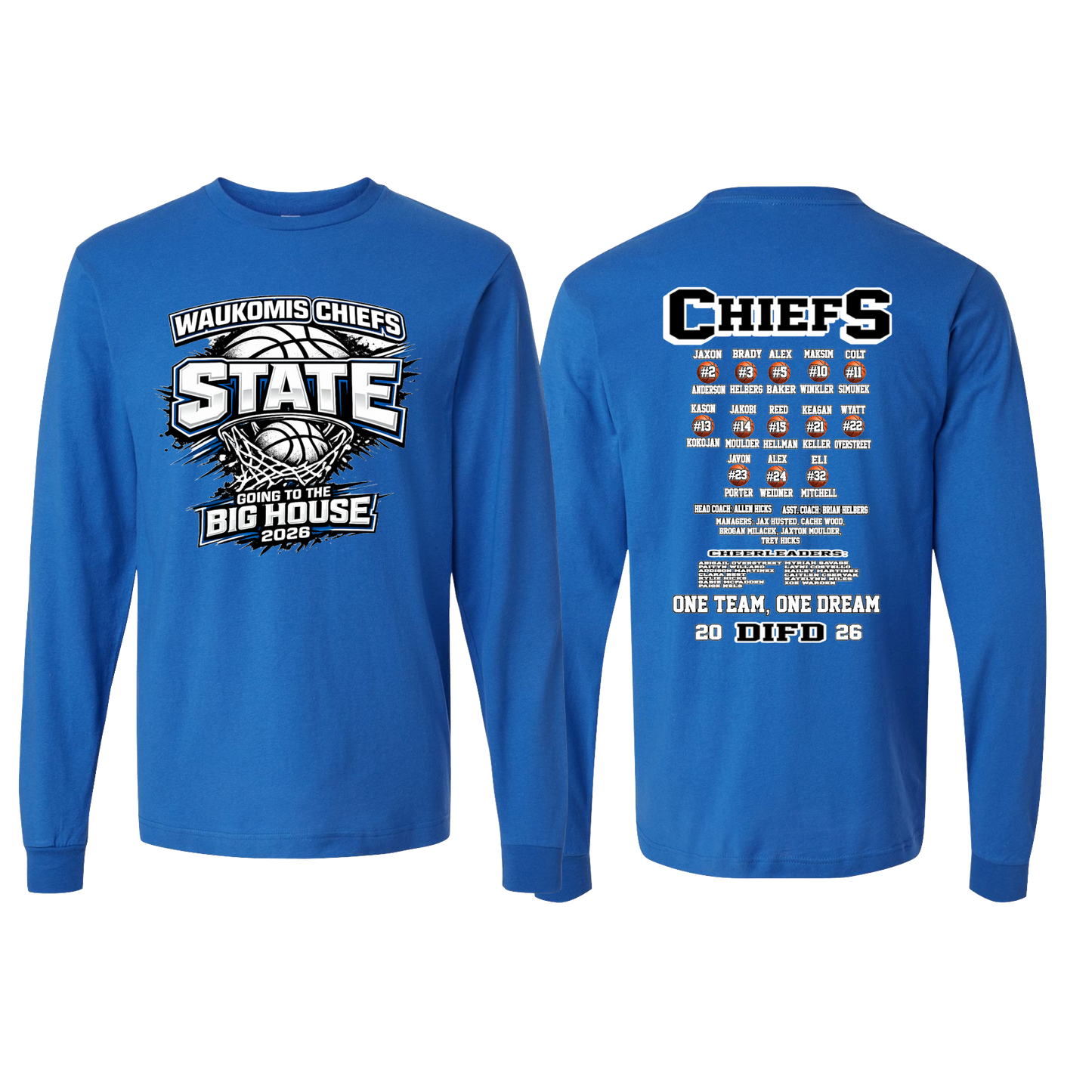 CHIEFS STATE BASKETBALL GEAR