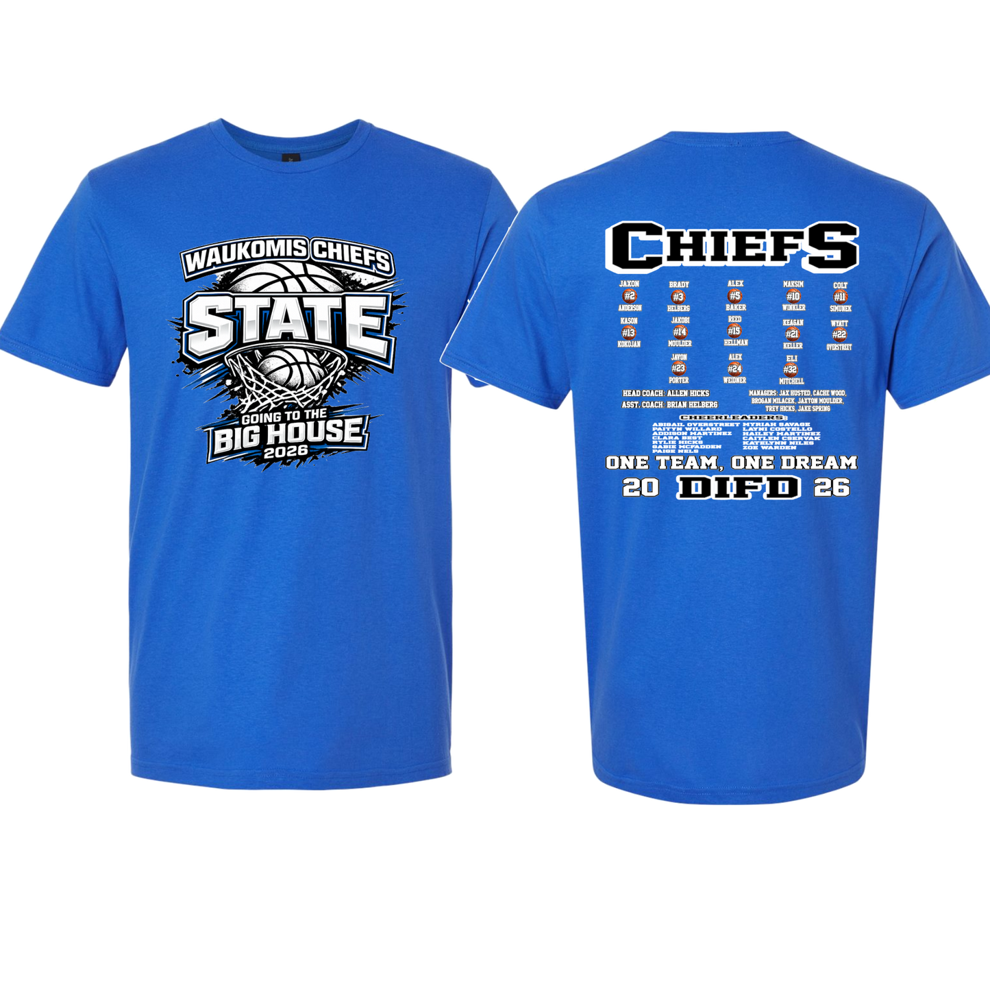 CHIEFS STATE BASKETBALL GEAR