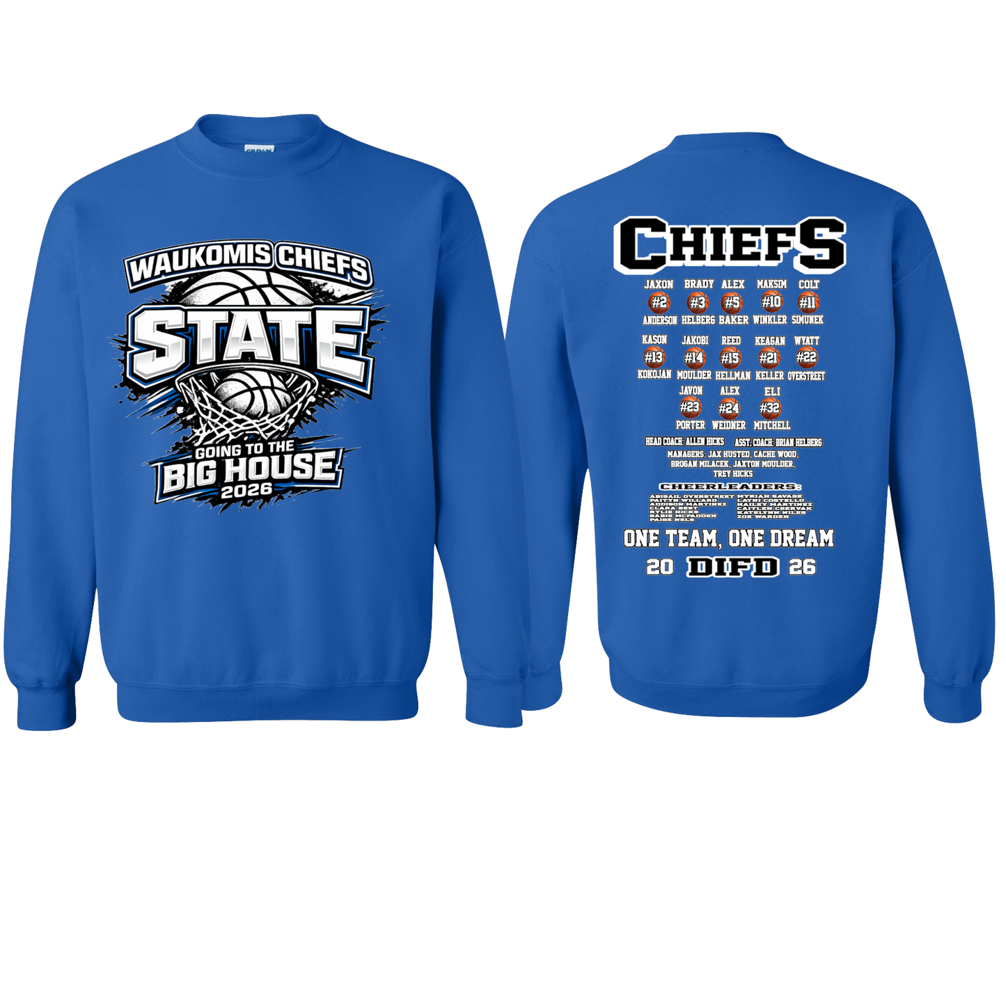 CHIEFS STATE BASKETBALL GEAR