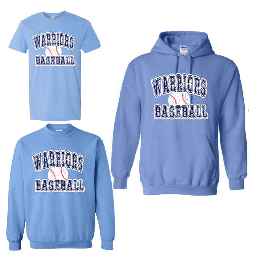 WARRIORS BASEBALL DISTRESSED