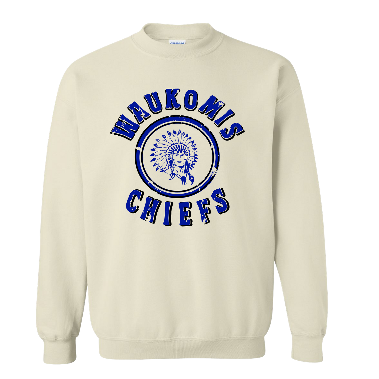 WAUKOMIS CHIEFS DISTRESSED