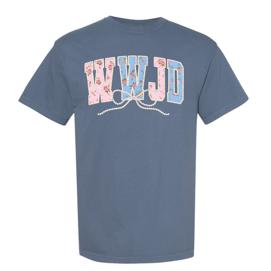 COMFORT COLORS - WWJD FAUX PEARLS