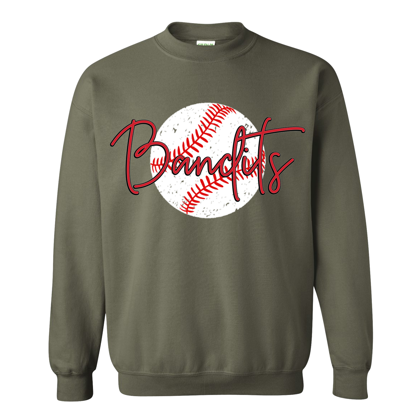 BANDITS BASEBALL DISTRESSED