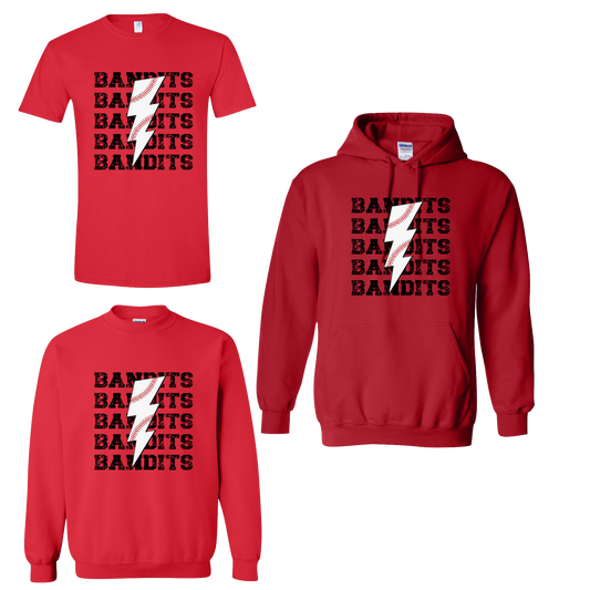 BANDITS BASEBALL-LIGHTNING