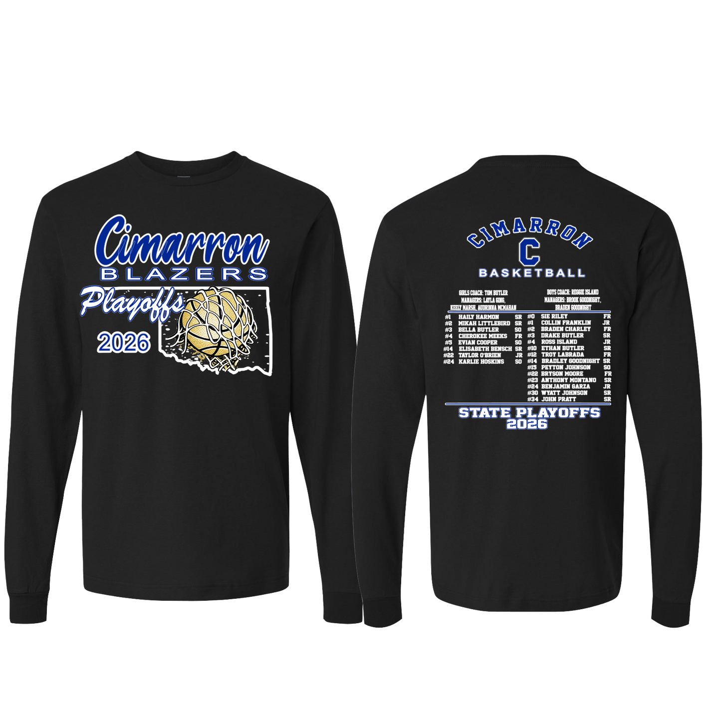 CIMARRON BASKETBALL PLAYOFFS