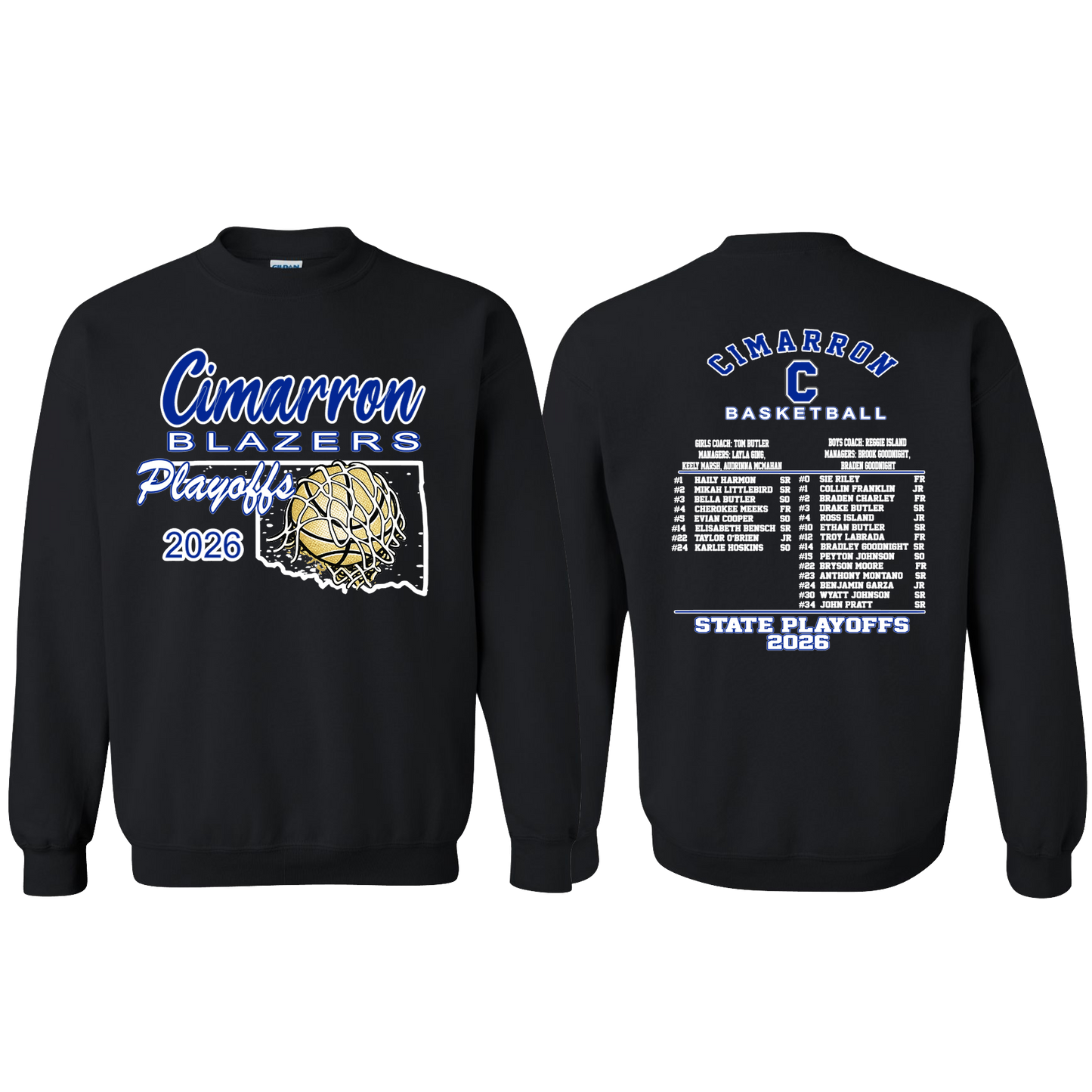 CIMARRON BASKETBALL PLAYOFFS