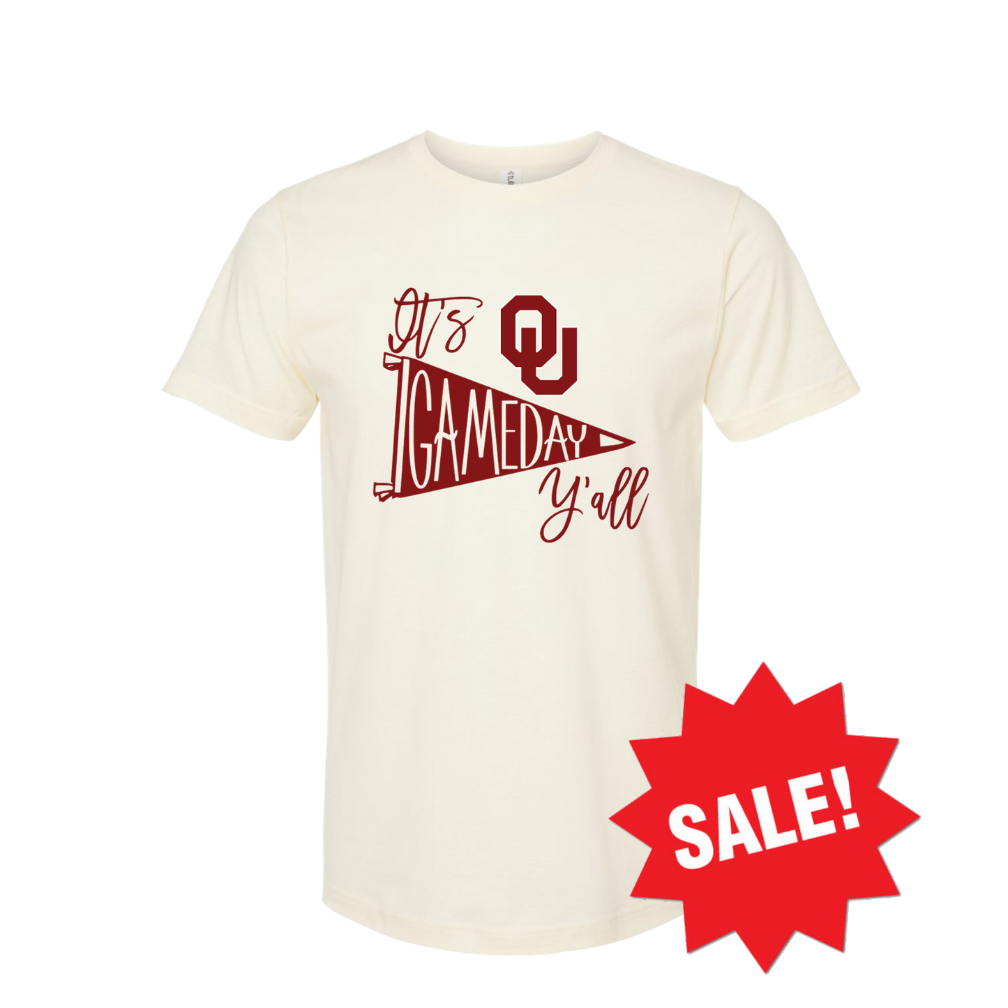 OU SOONERS-IT'S GAME DAY Y'ALL