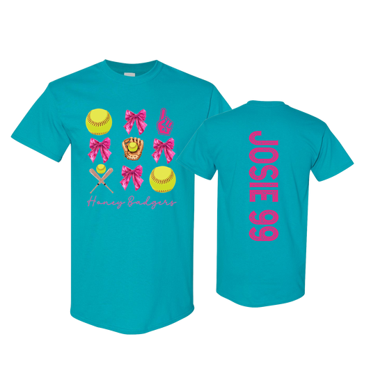 HONEY BADGERS SOFTBALL BOWS